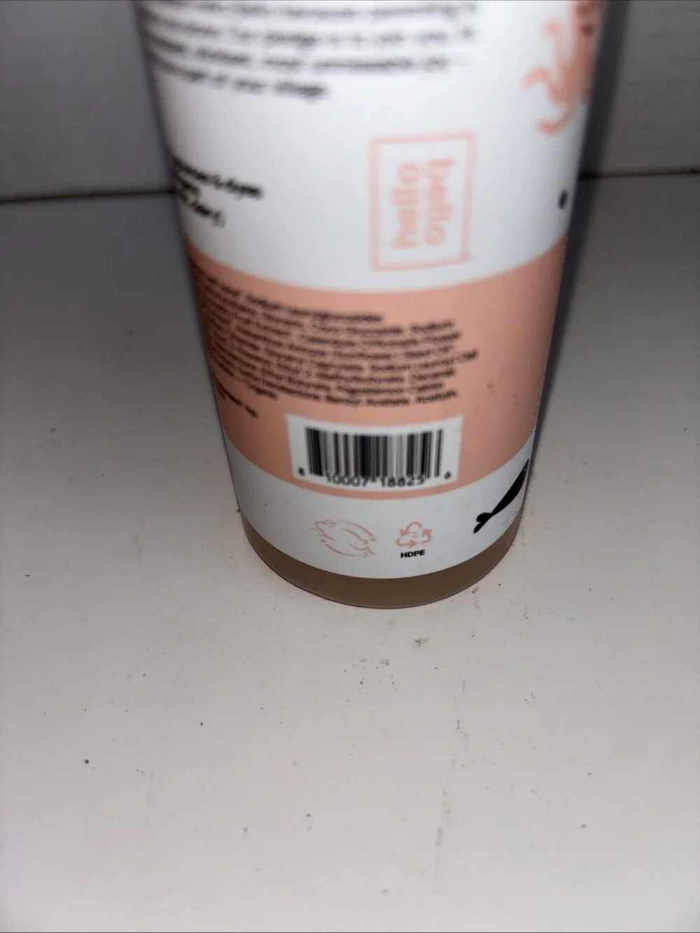 Hello Bello Plant-Based Premium Shampoo & Body Wash Gentle Sweet Cream 10 Oz